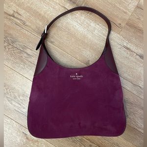 Kate Spade Aster Suede Shoulder Bag
